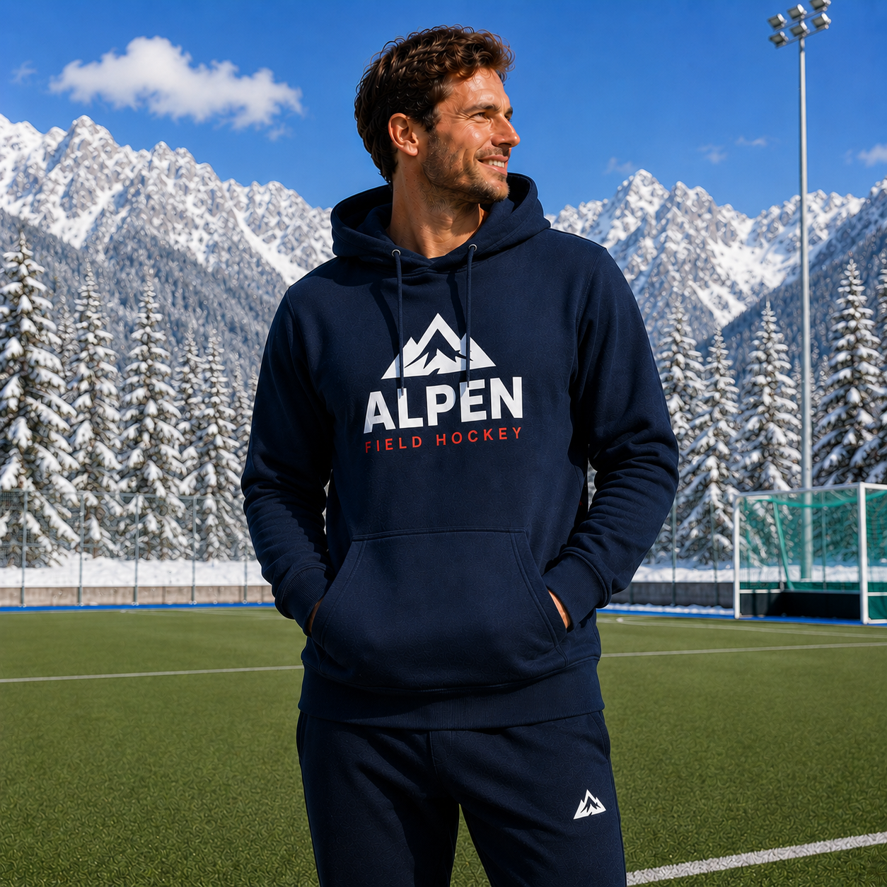 ALPEN - Unisex Hoodie Marine