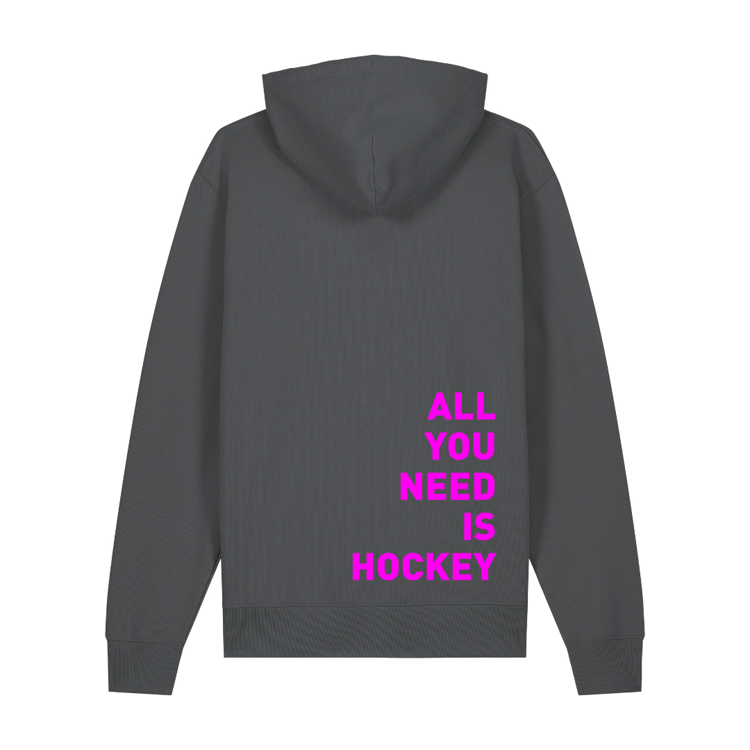 ETSV - All You Need is Hockey - Anthracite/ Pink