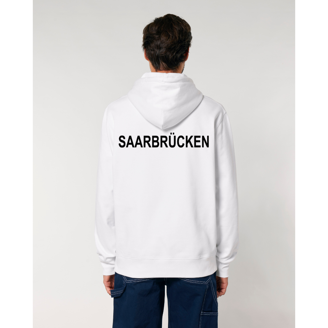 Saar - Fan Hoodie Weiß
