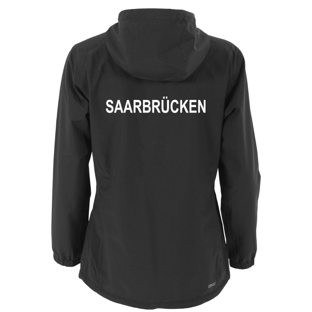Saar - Tumby Breathable Rain Jacket Damen Schwarz