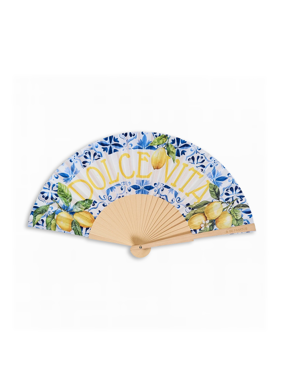 BeFamous - Handfächer inclusive Handykette DOLCE VITA
