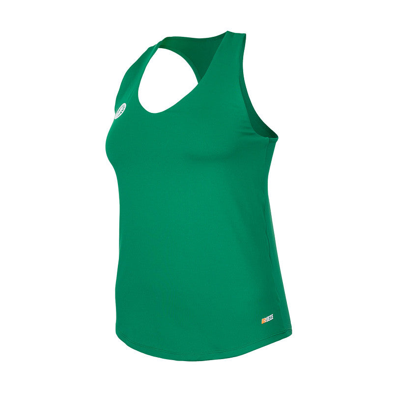Indian - Women breeze tank berry Green
