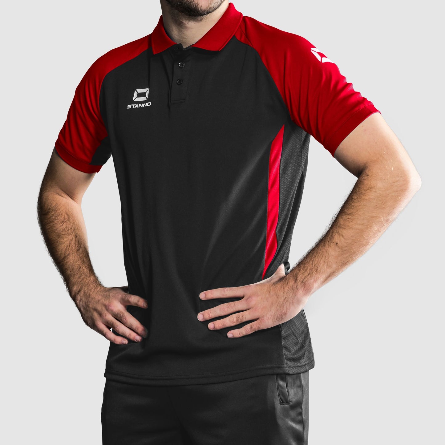 BCM - Stadio Polo Schwarz/ Rot