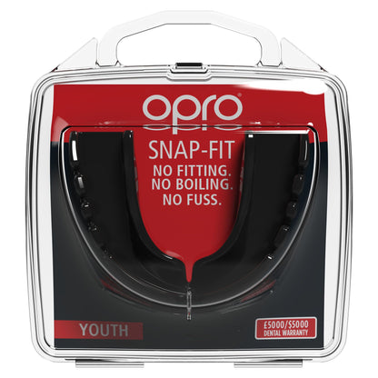 Opro - Snap-Fit Braces Mouthguard Schwarz