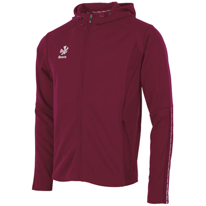 Reece - Shift Hooded Full Zip Top Weinrot