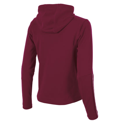 Reece - Shift Hooded Full Zip Top Ladies Weinrot