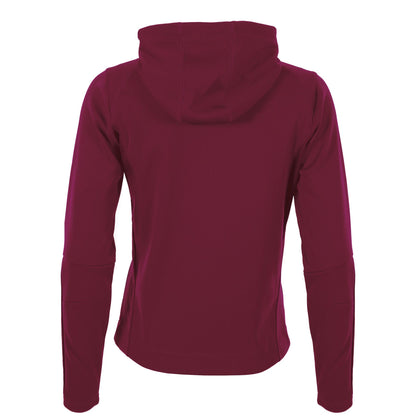 Reece - Shift Hooded Full Zip Top Ladies Weinrot