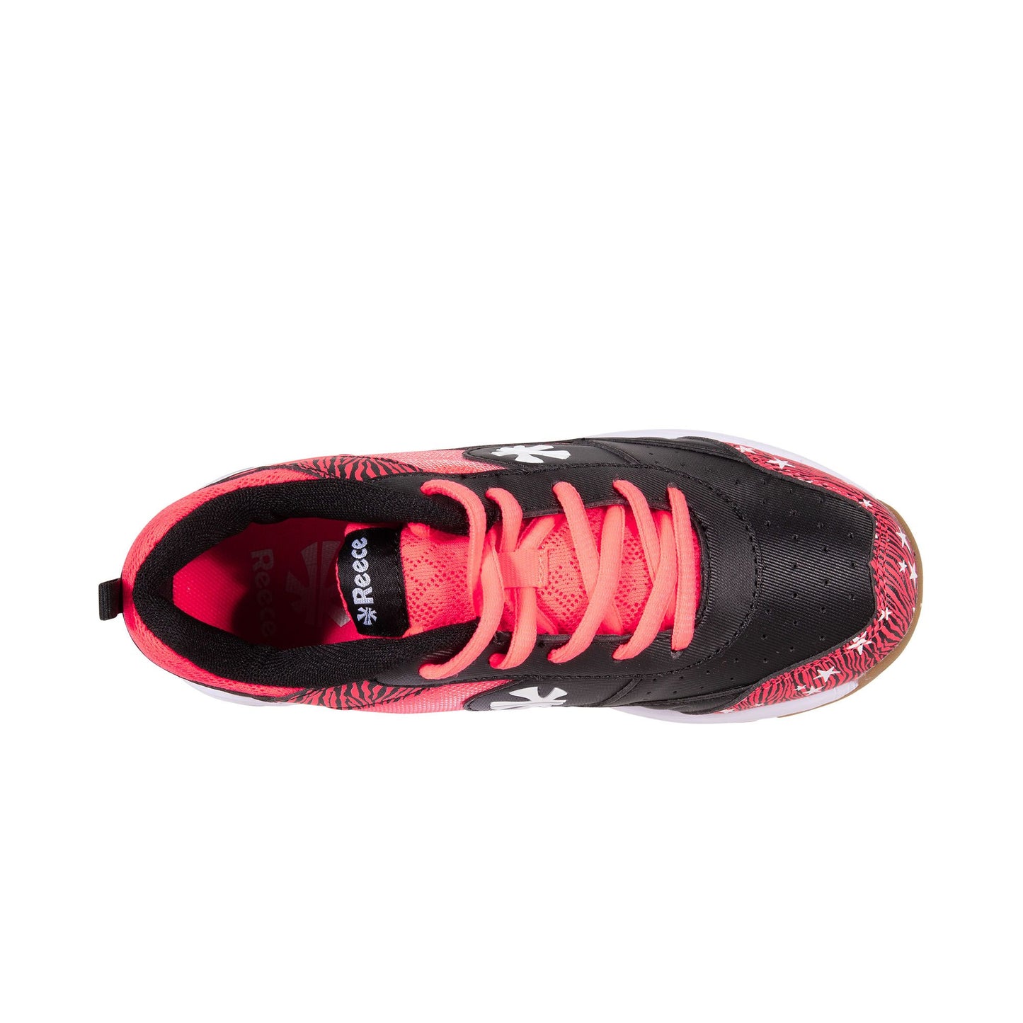 Reece - Powerpitch Hockeyschuh Indoor Schwarz Rot