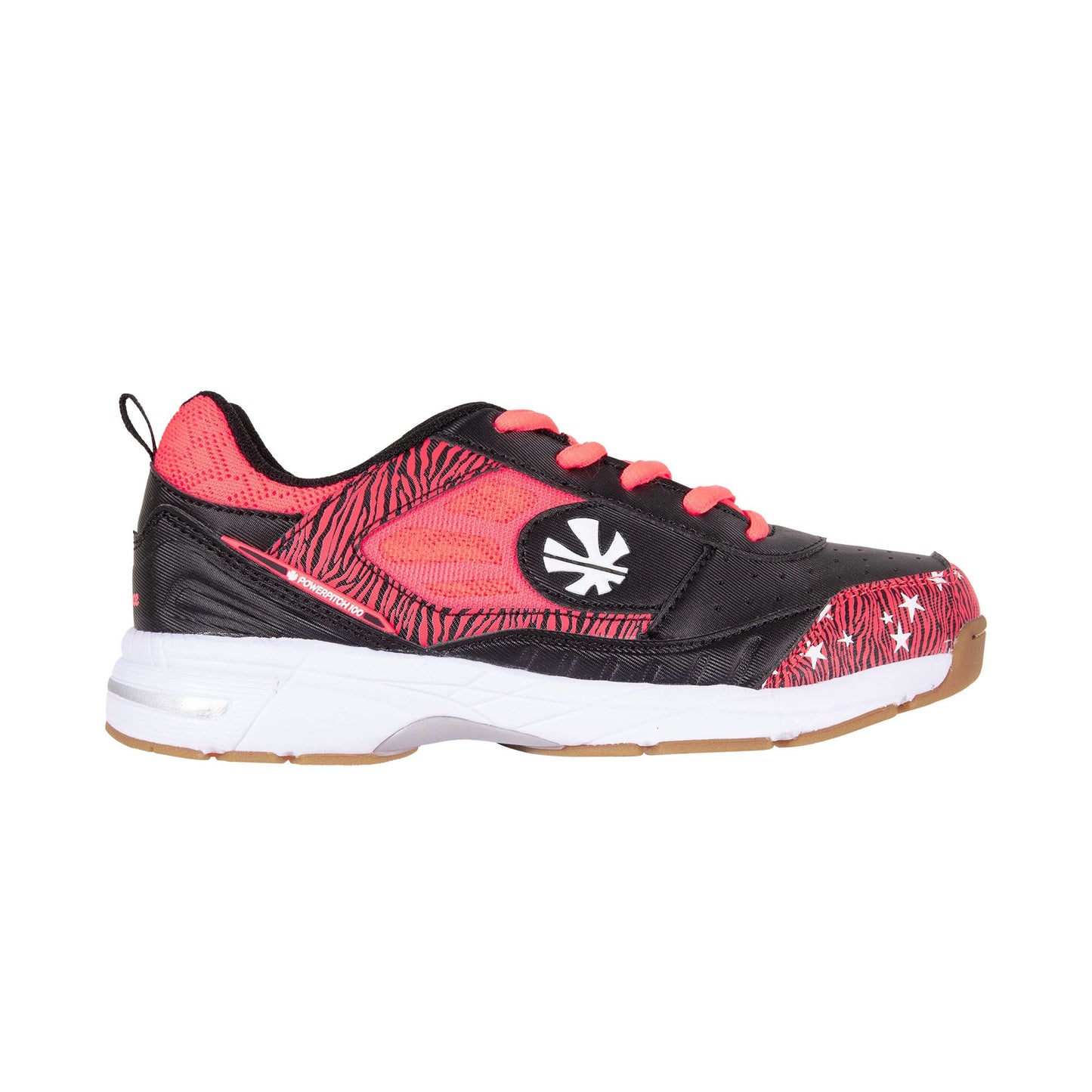 Reece - Powerpitch Hockeyschuh Indoor Schwarz Rot