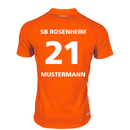 SBR - Torwart Trikot Unisex Orange Kurzarm