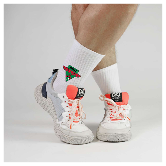 SBR - Tennis Socken Weiß