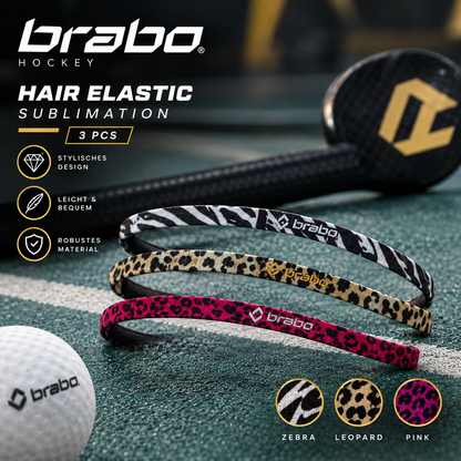 Brabo - Hair Elastic Sublimation (3pcs)