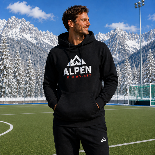ALPEN - Unisex Hoodie Schwarz