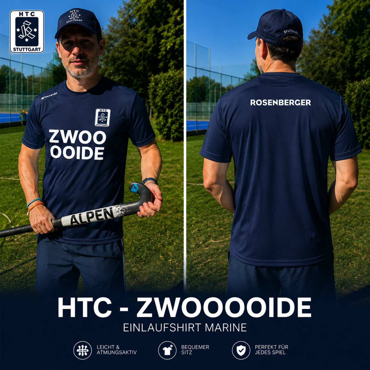 HTC - Zwooooide Einlaufshirt Marine