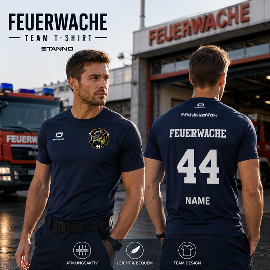 Wache44 - Bolt Trikot Marine