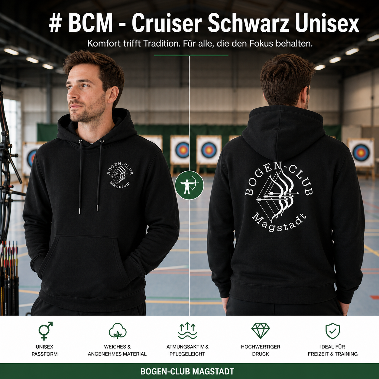 BCM - Cruiser Schwarz Unisex