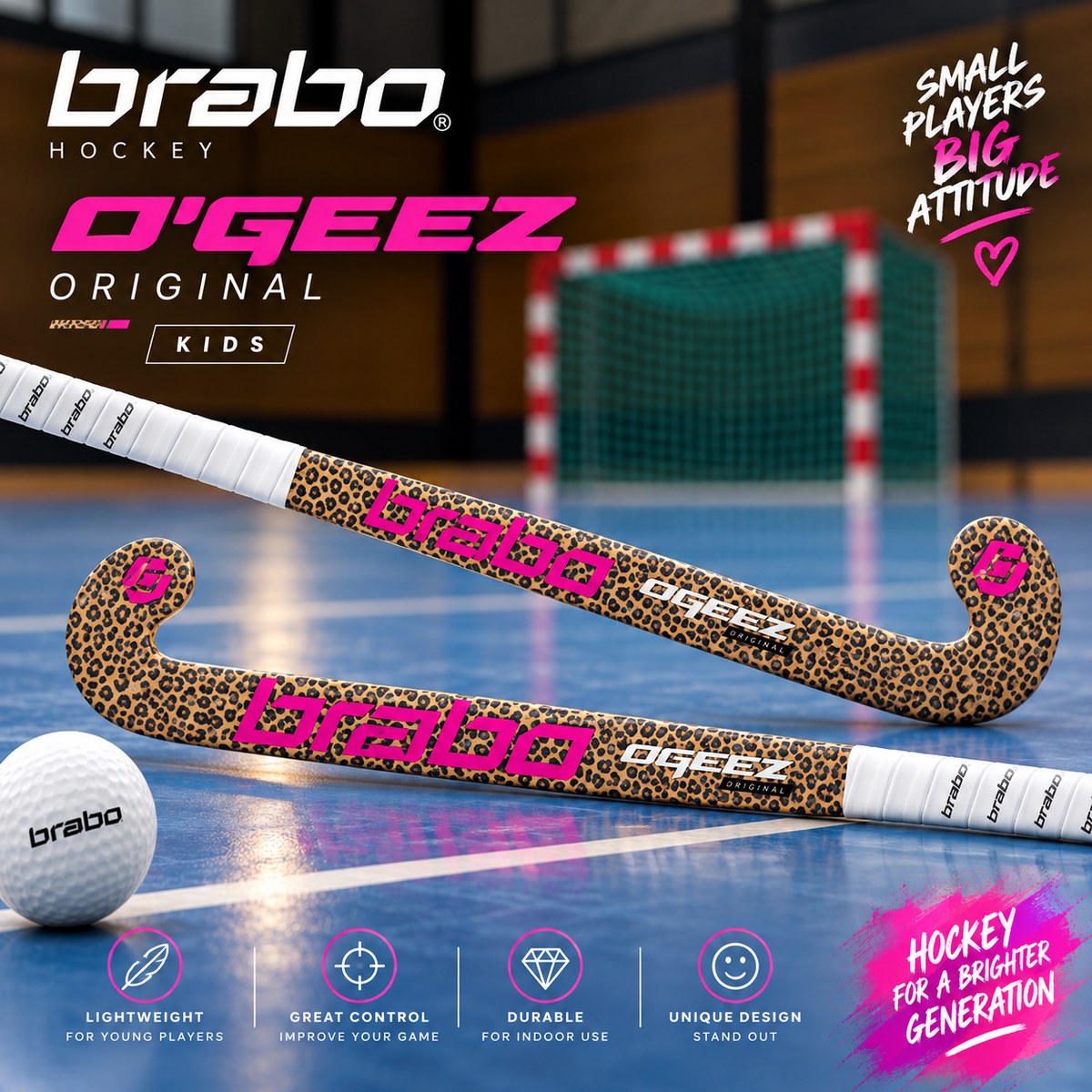 Brabo - IT O`GEEZ Original  Kinderschläger Leo