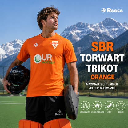SBR - Torwart Trikot Unisex Orange Kurzarm