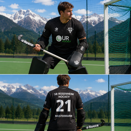 SBR - Torwart Trikot Unisex Schwarz Kurzarm