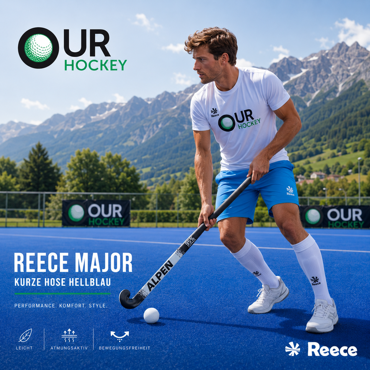 Reece - Major Hose Hellblau
