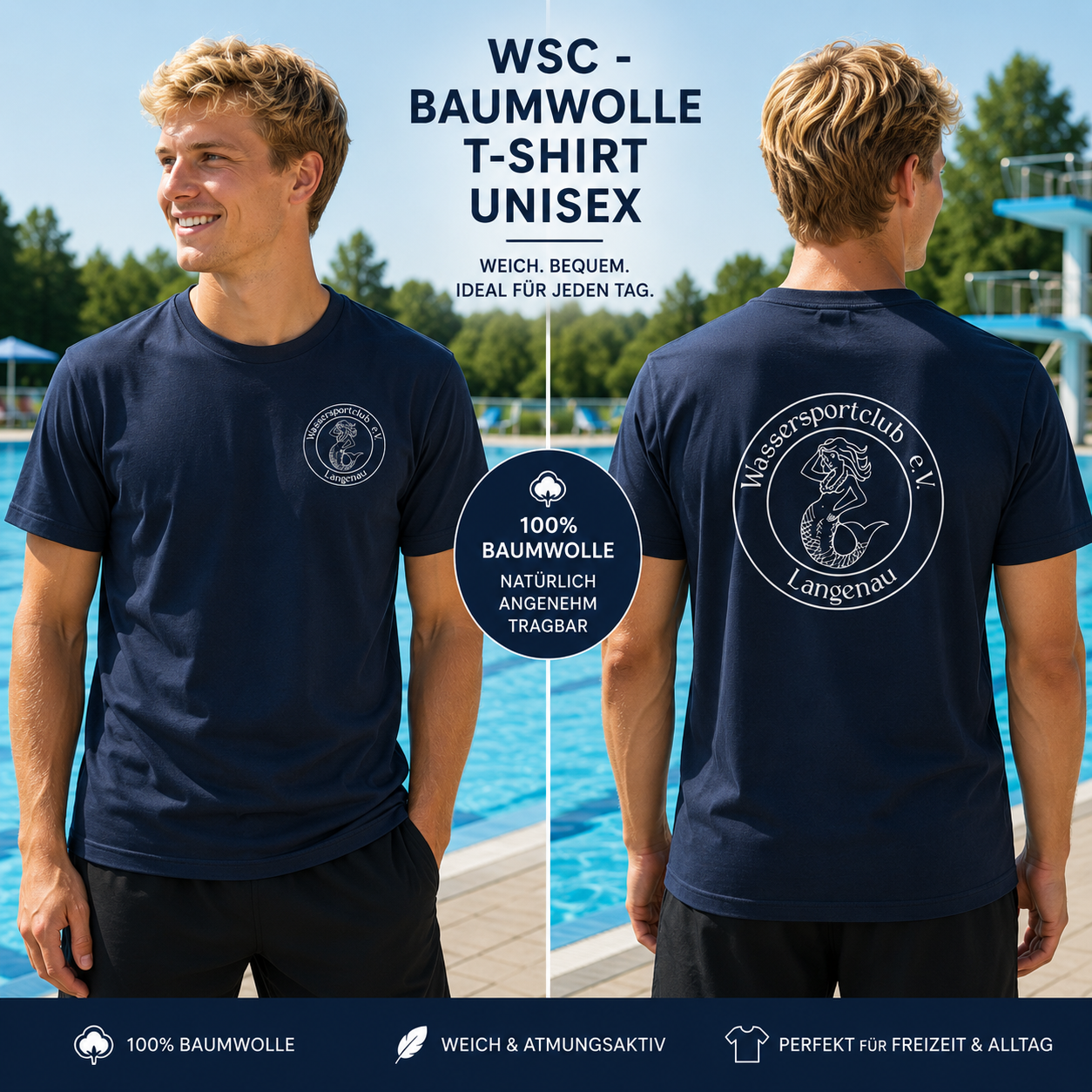 WSC - Baumwolle T-Shirt Unisex