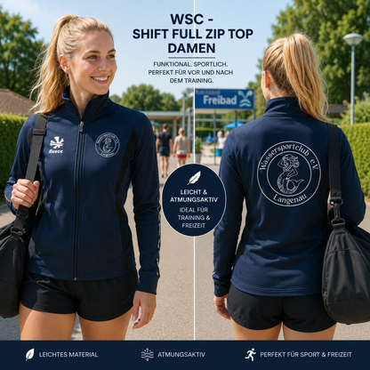 WSC - Shift Full Zip Top Damen - Marine