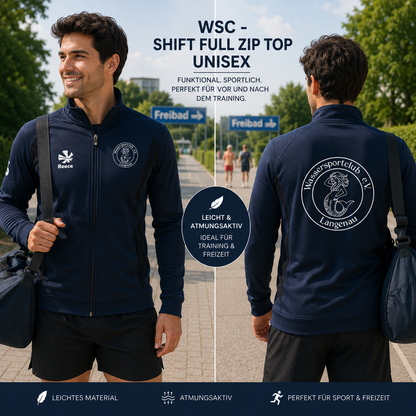 WSC - Shift Full Zip Top Unisex - Marine