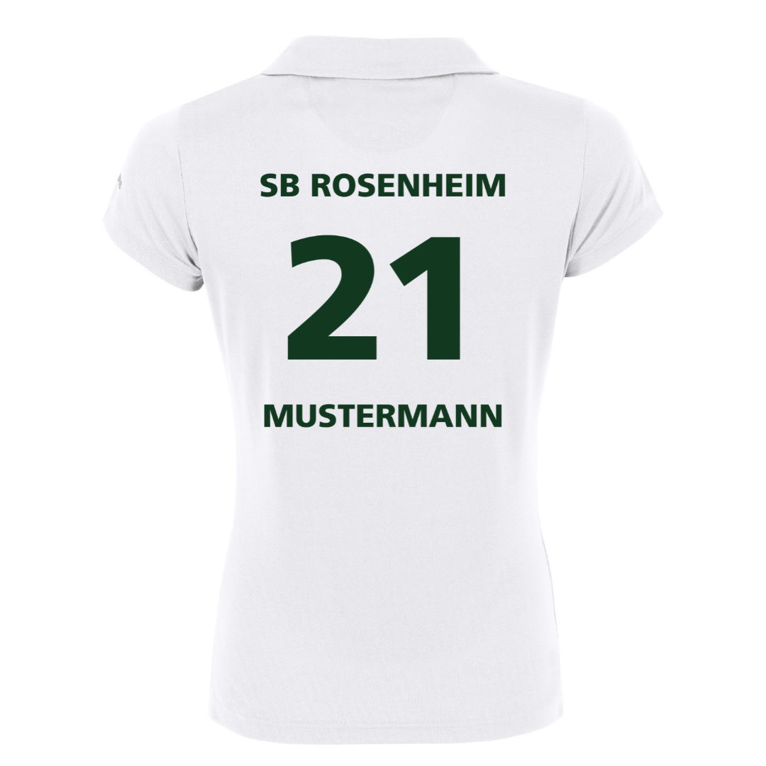 SBR - Sheila Polo Damen Weiß