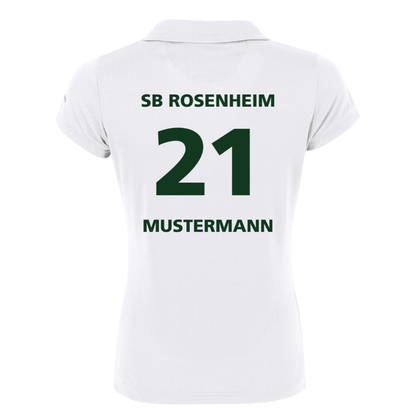 SBR - Sheila Polo Damen Weiß