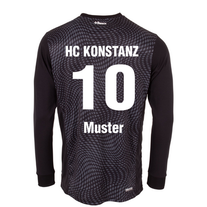 HCK - Torwart Trikot Lang Schwarz