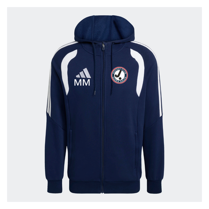 Suebia -  TIRO 26 LEAGUE SWEAT FULL ZIP HOODIE Marine