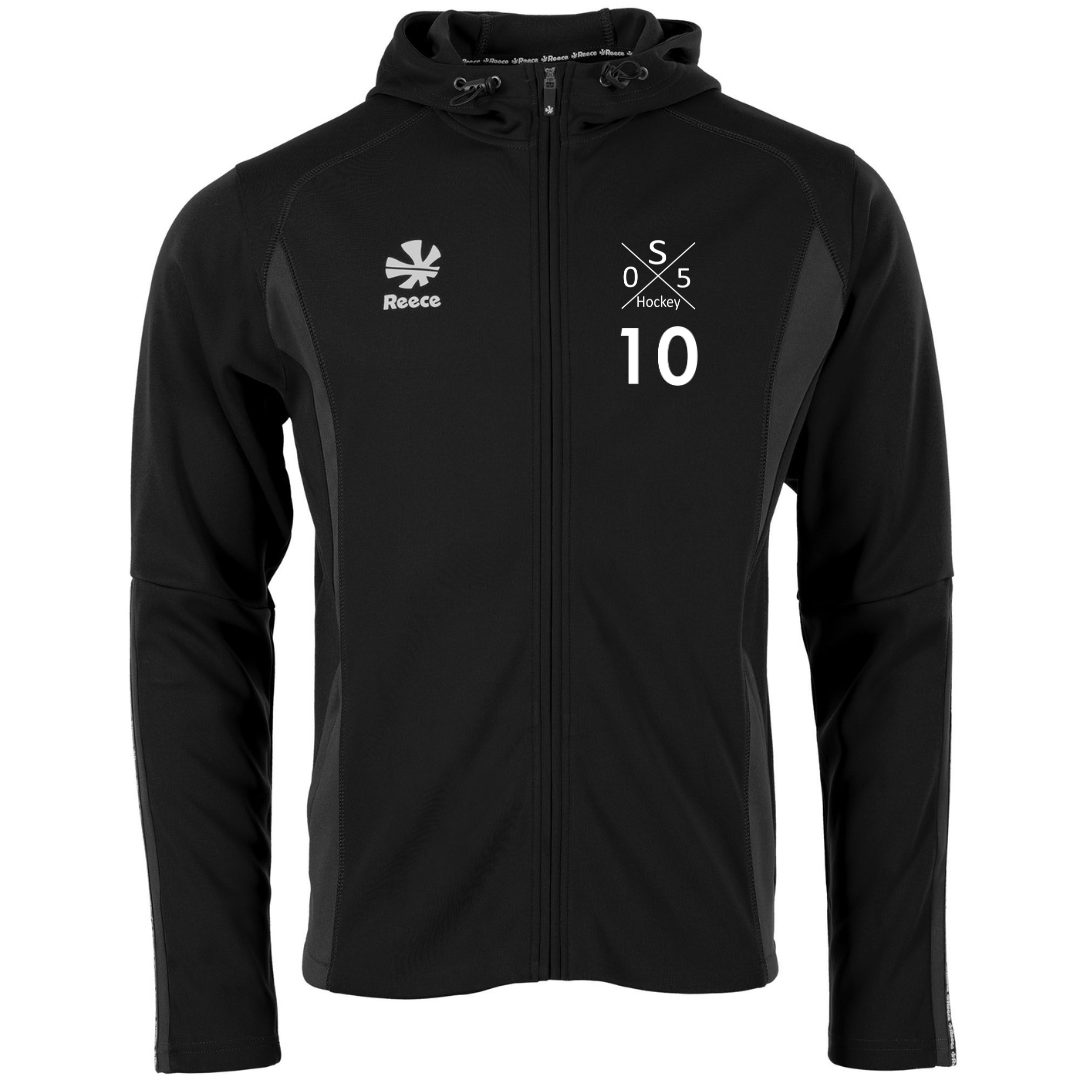 Saar - Shift Hooded Full Zip Top Schwarz