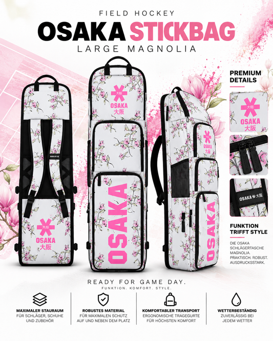 OSAKA - SPORTS STICKBAG LARGE MAGNOLIA