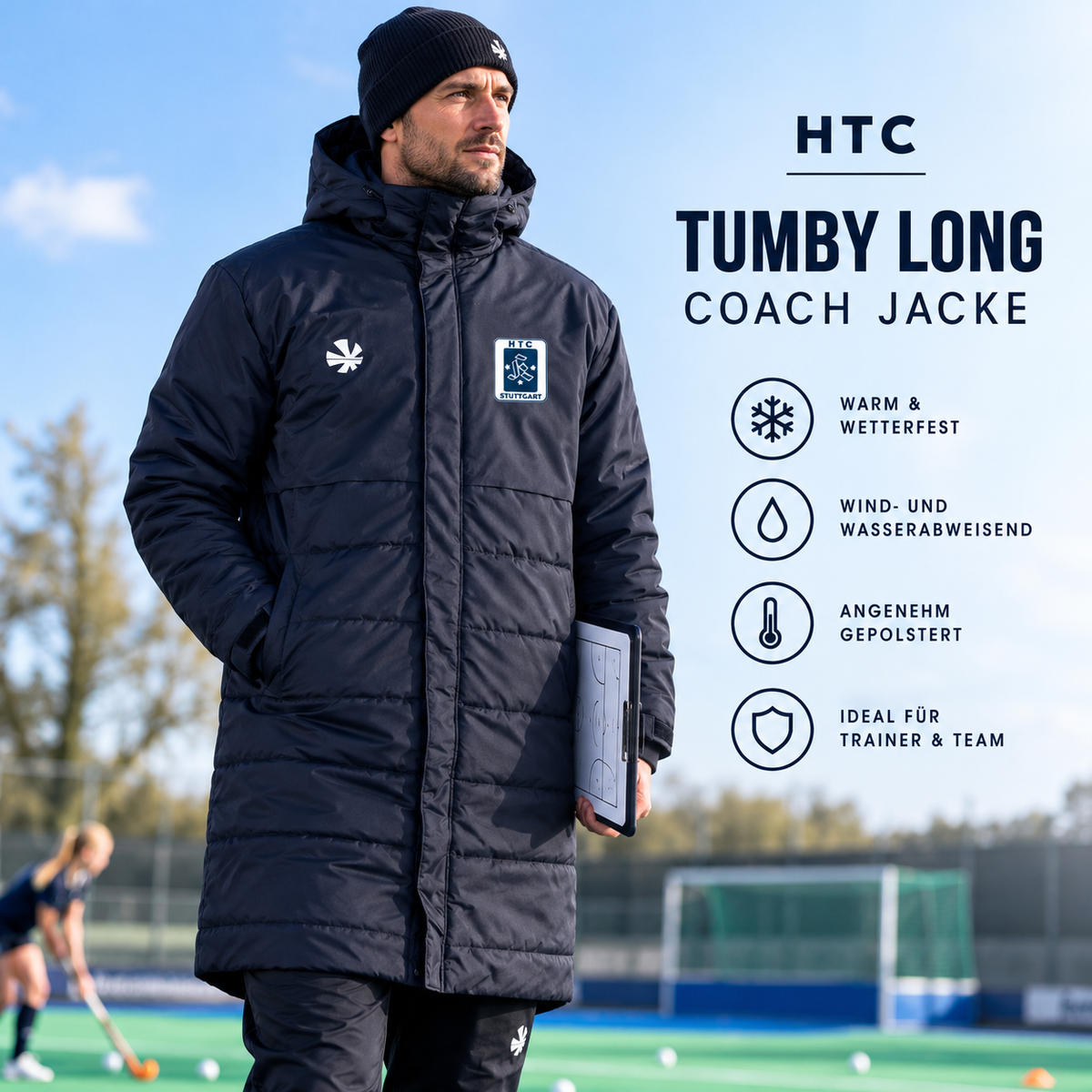 HTC - Tumby Long Coach Jacke