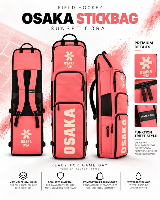 OSAKA - Schlägertasche Sunset Coral