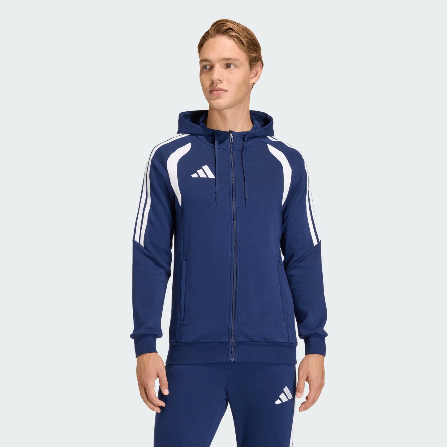 Suebia -  TIRO 26 LEAGUE SWEAT FULL ZIP HOODIE Marine