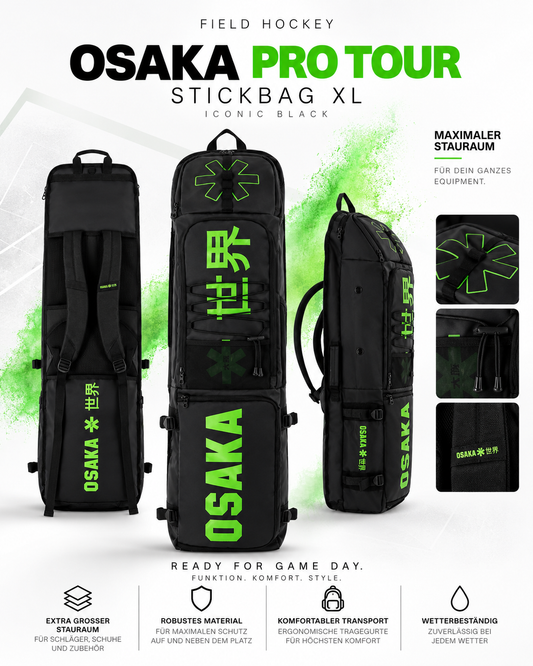 OSAKA - PRO TOUR STICKBAG XL Iconic Black