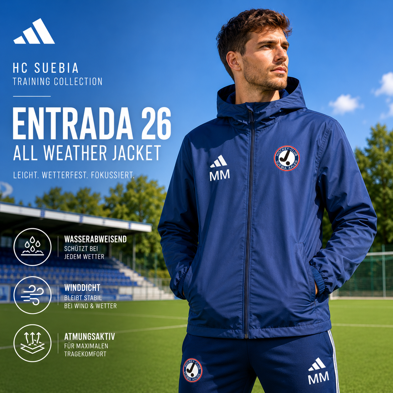 Suebia -  ENTRADA 26 ALL WEATHER JACKET Marine