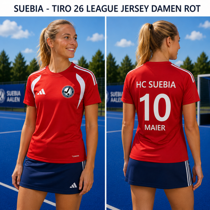 Suebia - TIRO 26 LEAGUE JERSEY Damen Rot