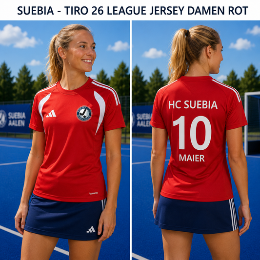 Suebia - TIRO 26 LEAGUE JERSEY Damen Rot