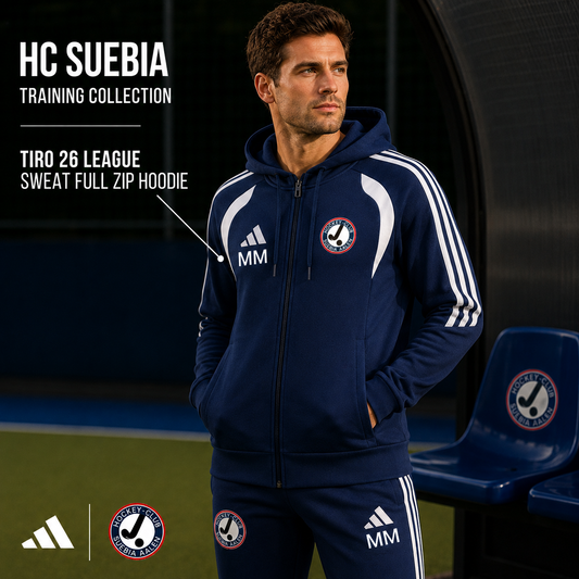 Suebia -  TIRO 26 LEAGUE SWEAT FULL ZIP HOODIE Marine