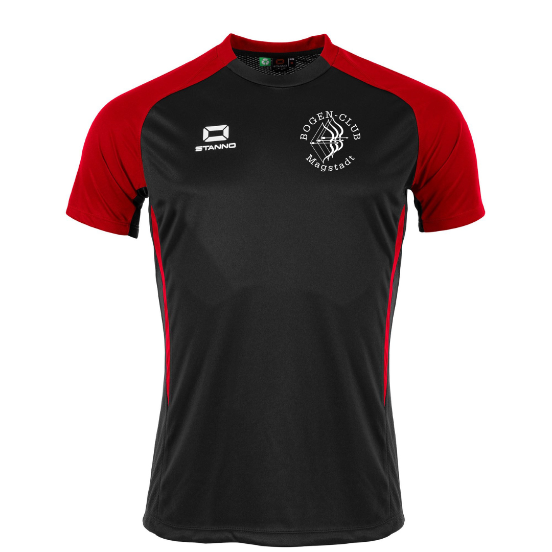 BCM - Stadio T-Shirt Schwarz/ Rot