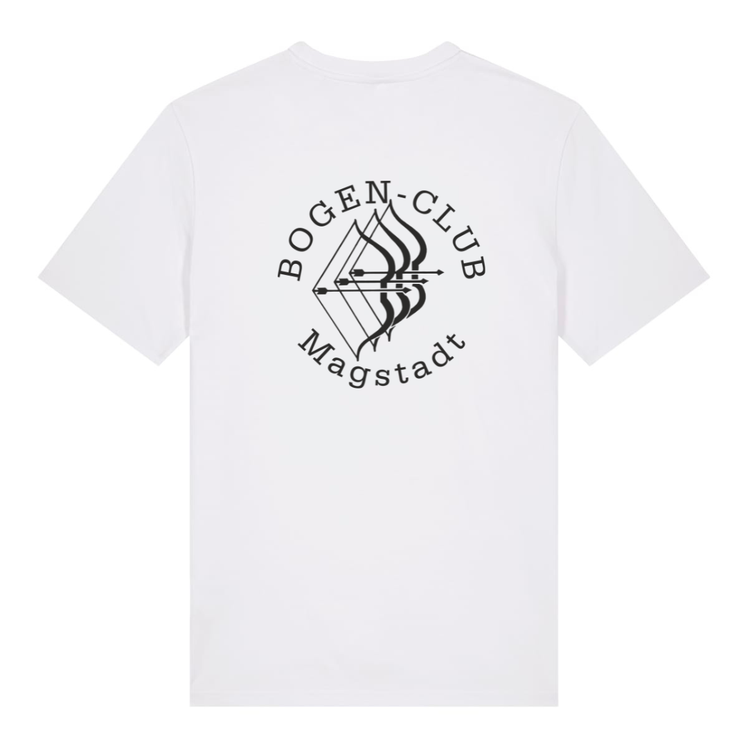 BCM - Weißes T-Shirt Unisex