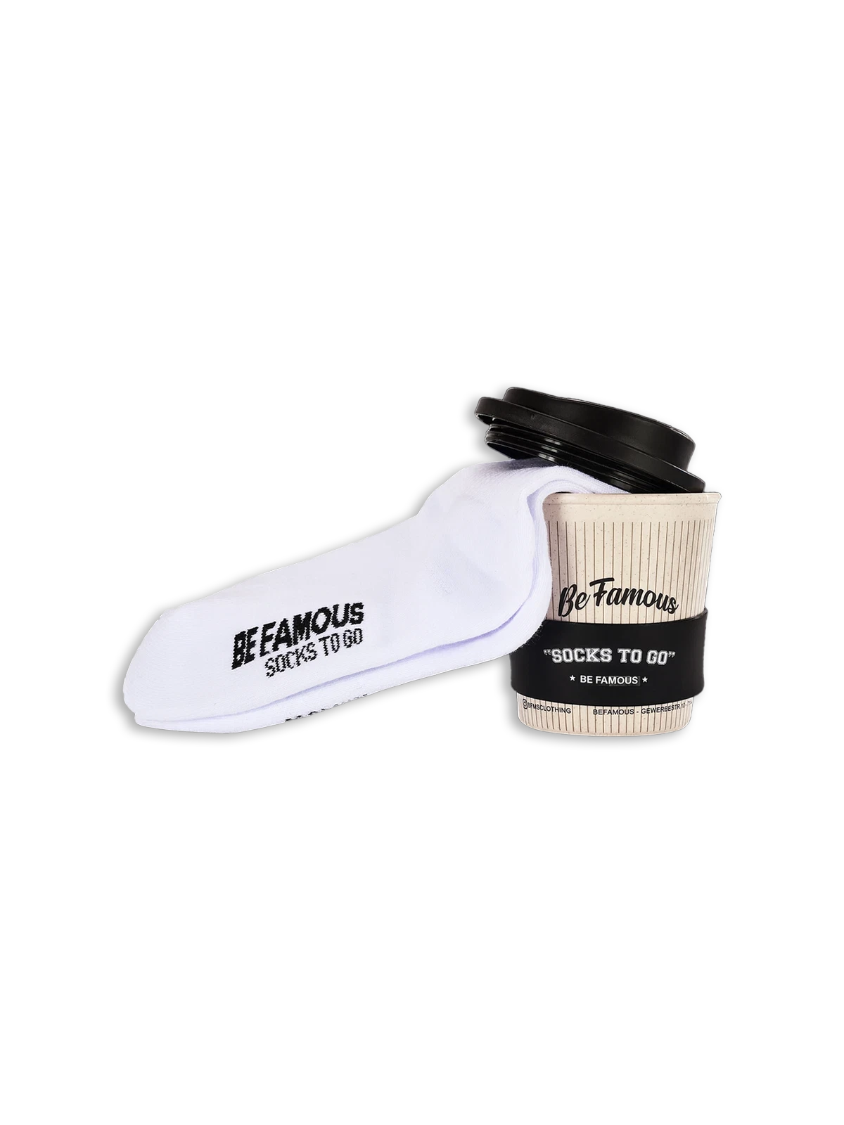 BeFamous -  Socks to go Statement Socken HUND GEHT