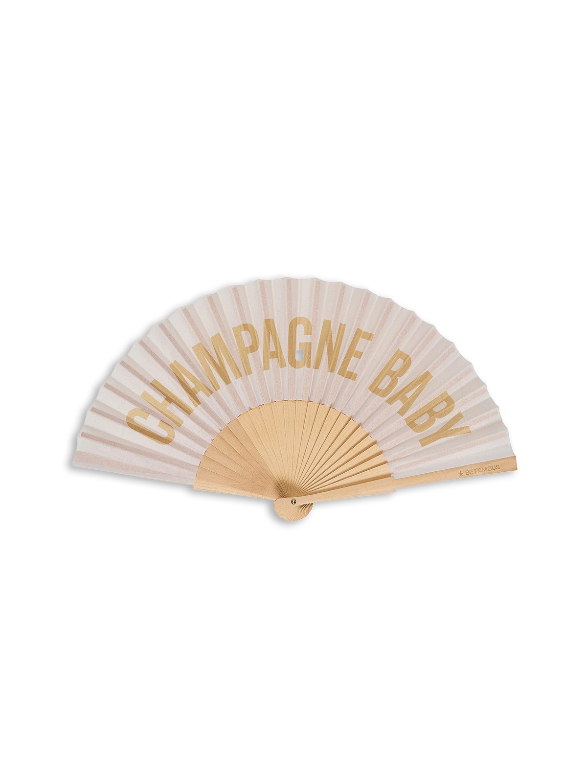 BeFamous - Handfächer inclusive Handykette CHABA BLOCK