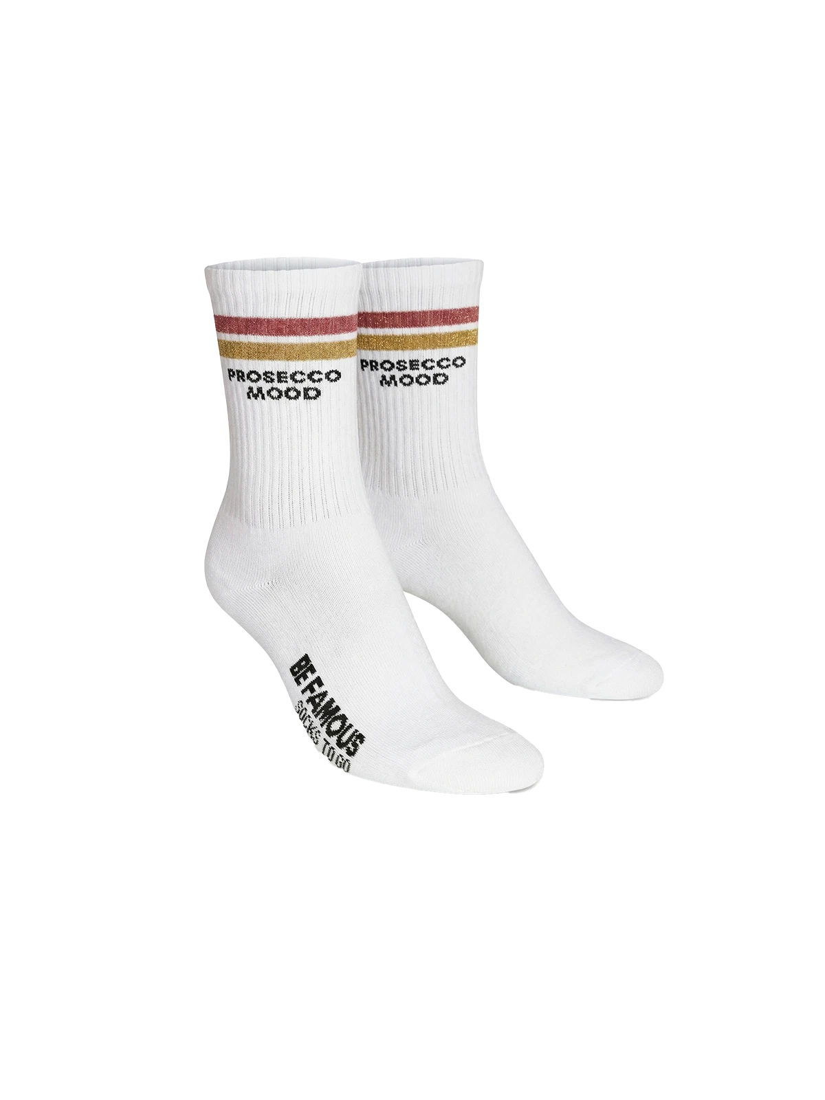 BeFamous - Socks to go Statement Socken PROSECCO MOOD