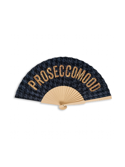 BeFamous - Handfächer inclusive Handykette PROSECCO MOOD