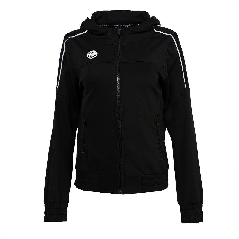 Indian - Jaipur women performance hooded jacket Black