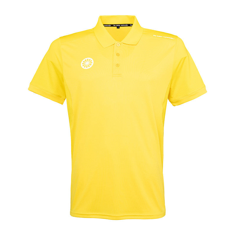 Indian - Jaipur men performance polo Yellow