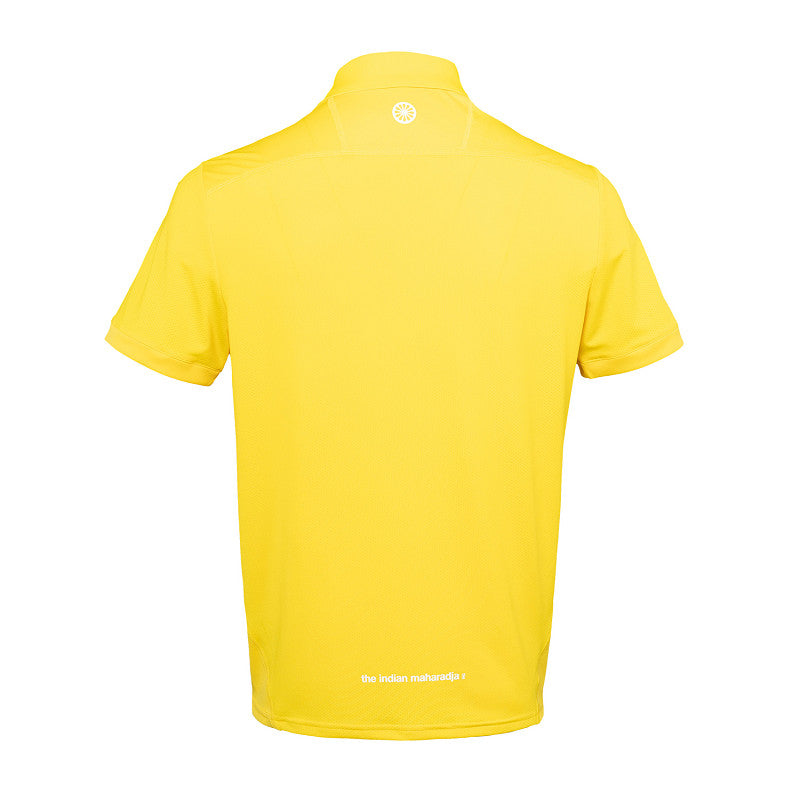 Indian - Jaipur men performance polo Yellow